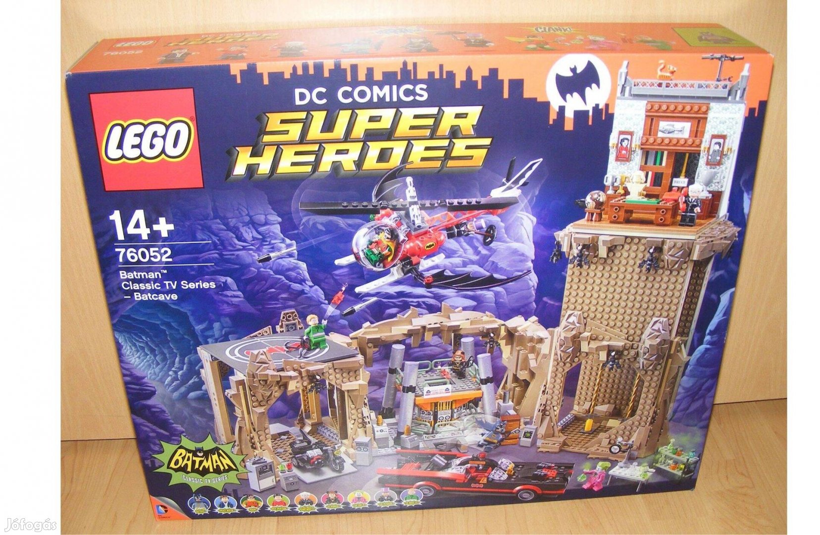 Lego Super Heroes 76052 Batman Batcave Denevérbarlang Új BP!