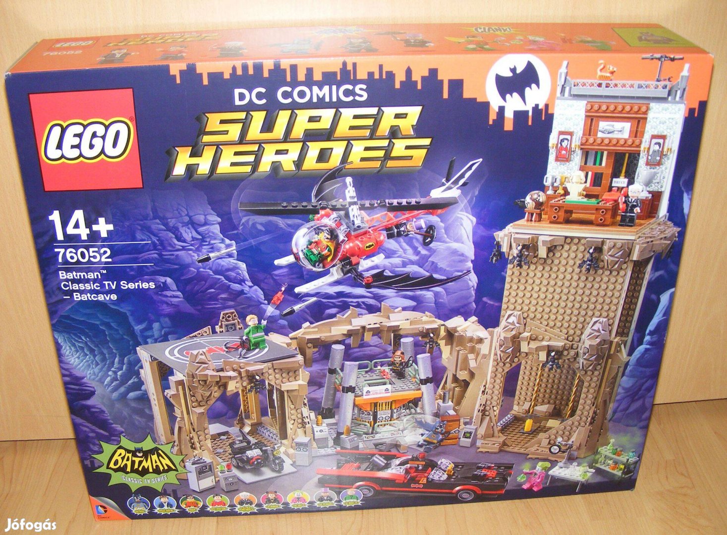 Lego Super Heroes 76052 Batman Batcave Denevérbarlang Új BP!