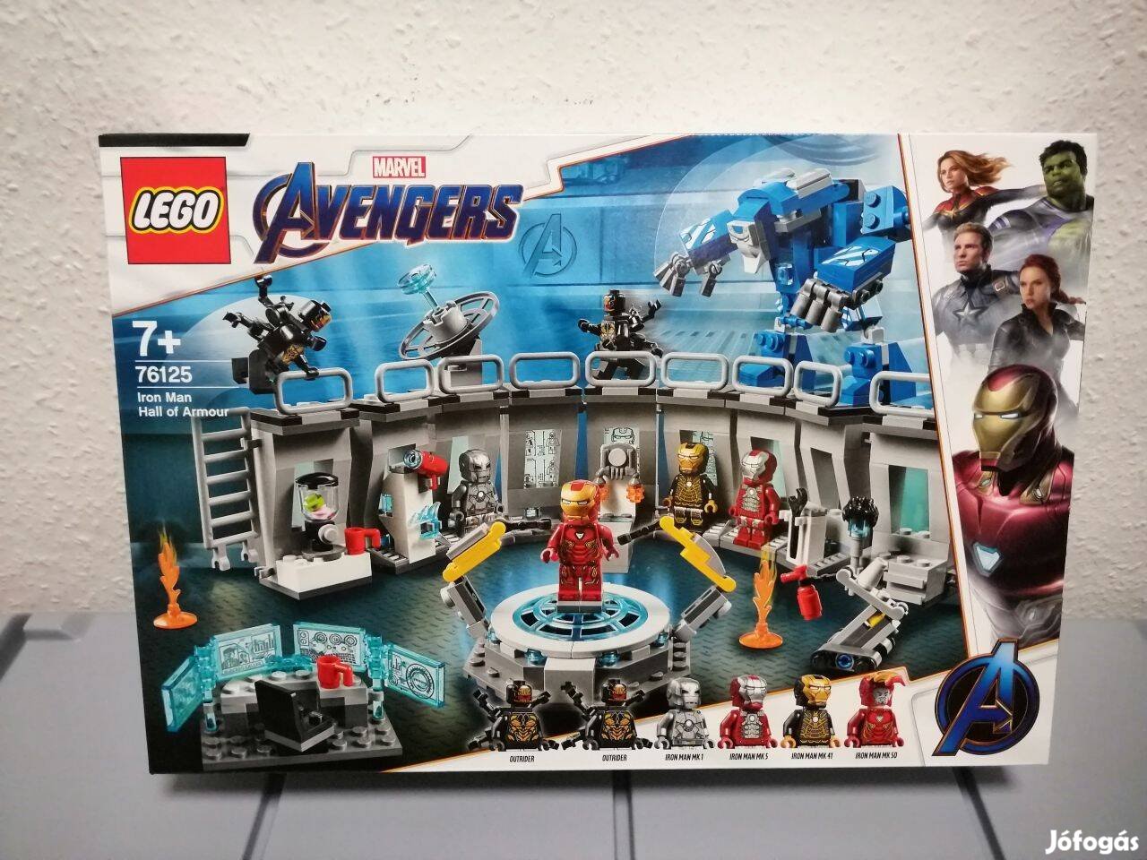 Lego Super Heroes 76125 Vasember Páncélcsarnoka új, bontatlan