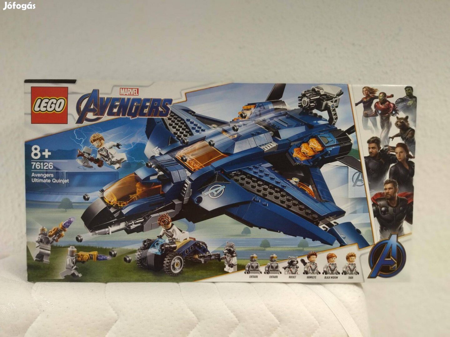 Lego Super Heroes 76126 Bosszúállók Quinjet új, bontatlan