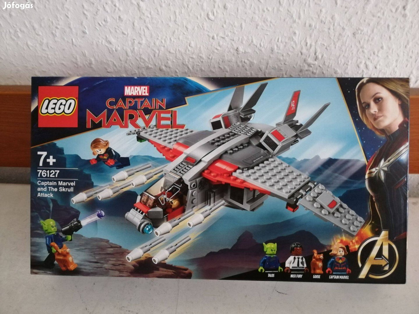 Lego Super Heroes 76127 Marvel kapitány és a Skrull támadás új