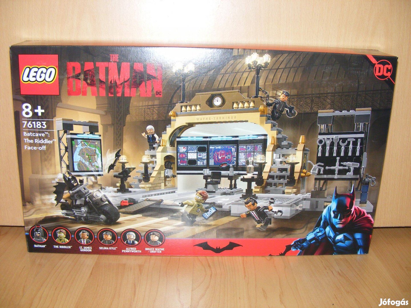 Lego Super Heroes 76183 Batcave Leszámolás Riddler-rel Új BP