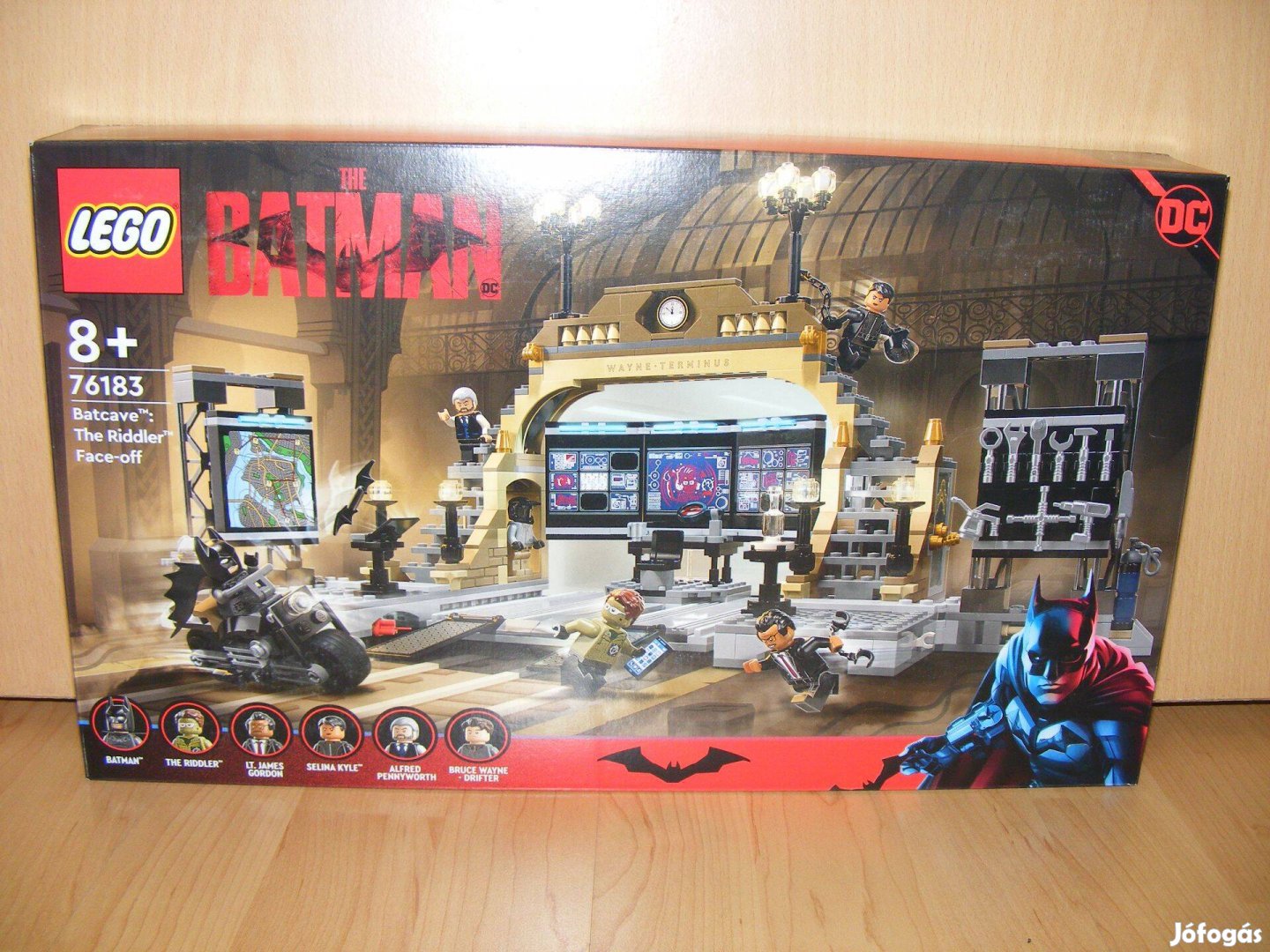 Lego Super Heroes 76183 Batcave Leszámolás Riddler-rel Új BP!