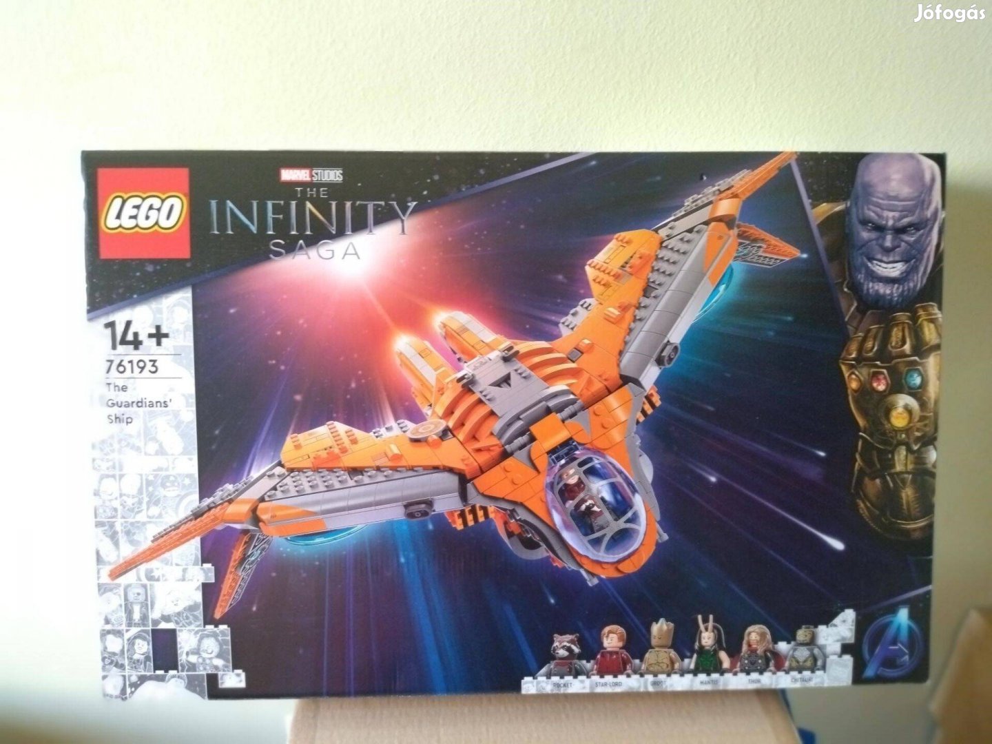 Lego Super Heroes 76193 Az Őrzők hajója új, bontatlan