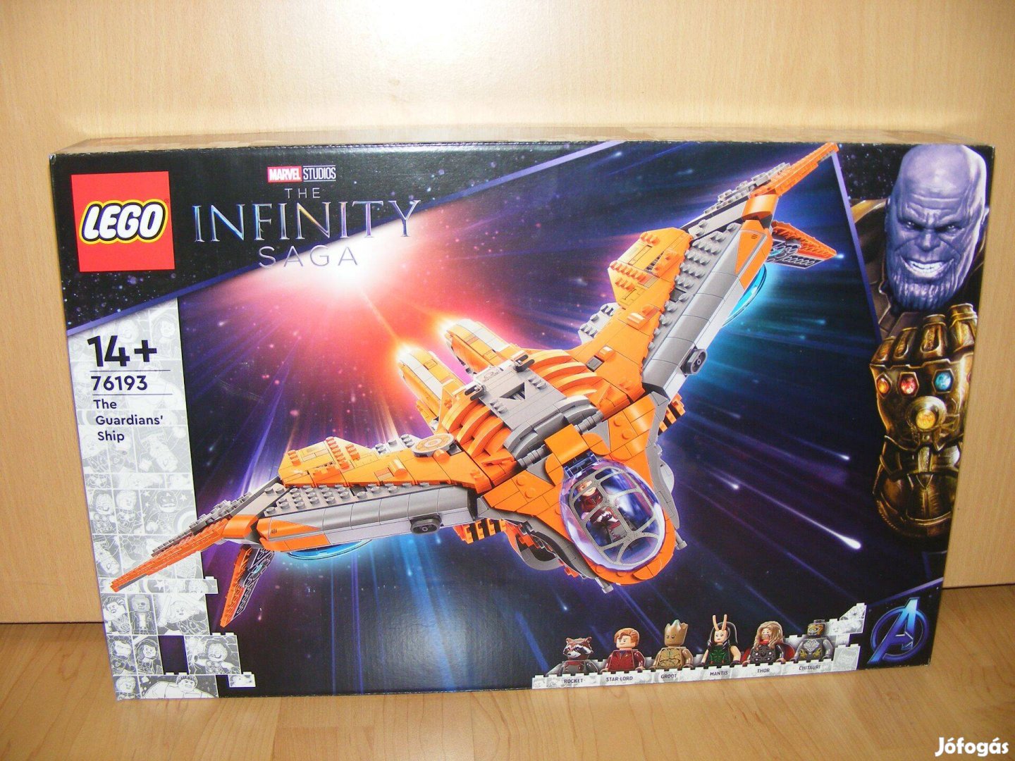 Lego Super Heroes 76193 Galaxis Őrzői űrhajó The Guardians Ship Új BP