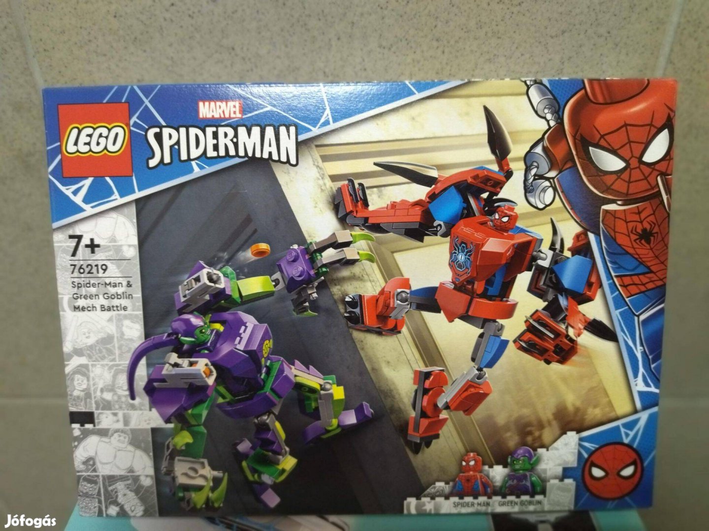 Lego Super Heroes 76219 Pókember és Zöld Manó robotharca új