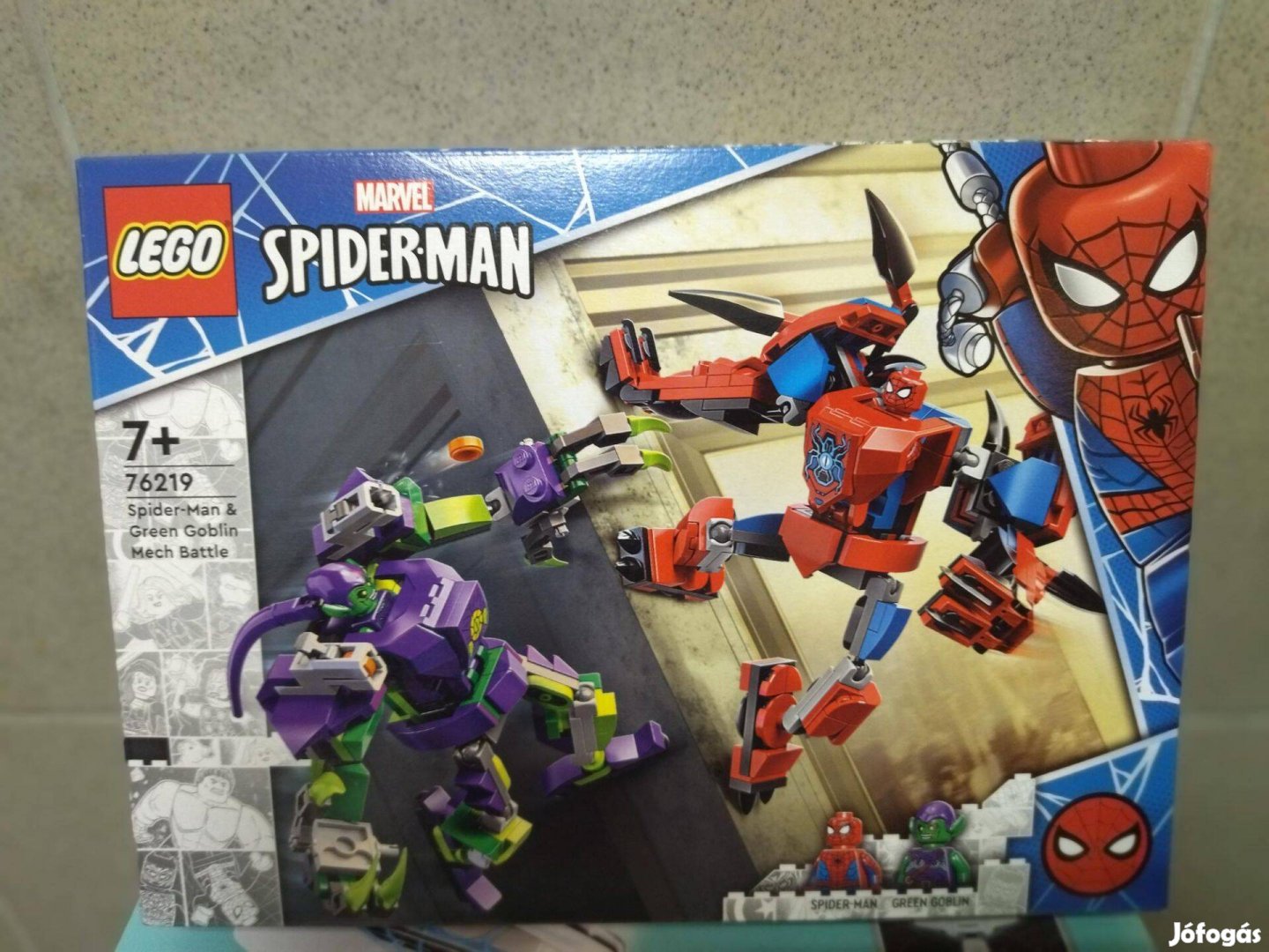 Lego Super Heroes 76219 Pókember és Zöld Manó robotharca új, bontatlan