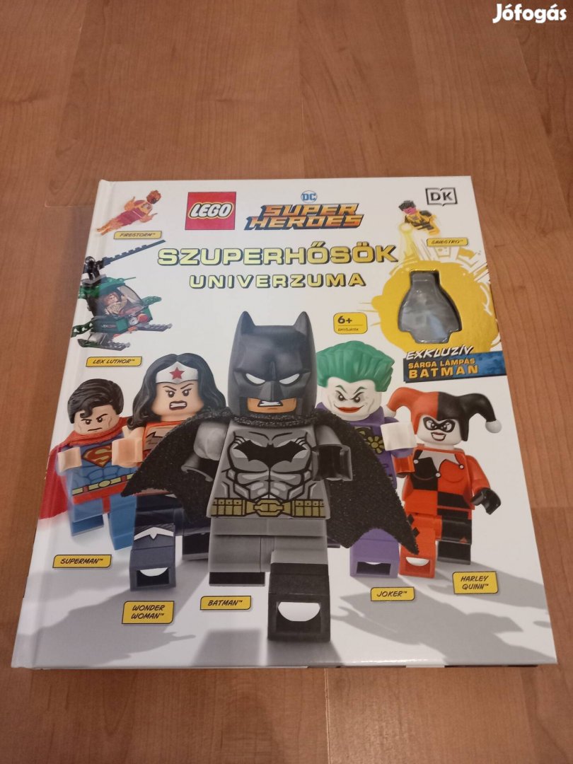 Lego Super Heroes szuperhősök univerzuma könyv (figura nélkül!)