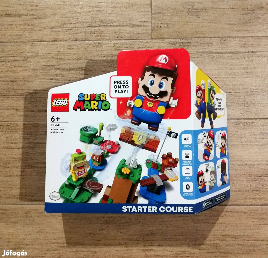 Lego Super Mario 71360 Mario kalandjai kezdőpálya Ingyenes kiszállítás