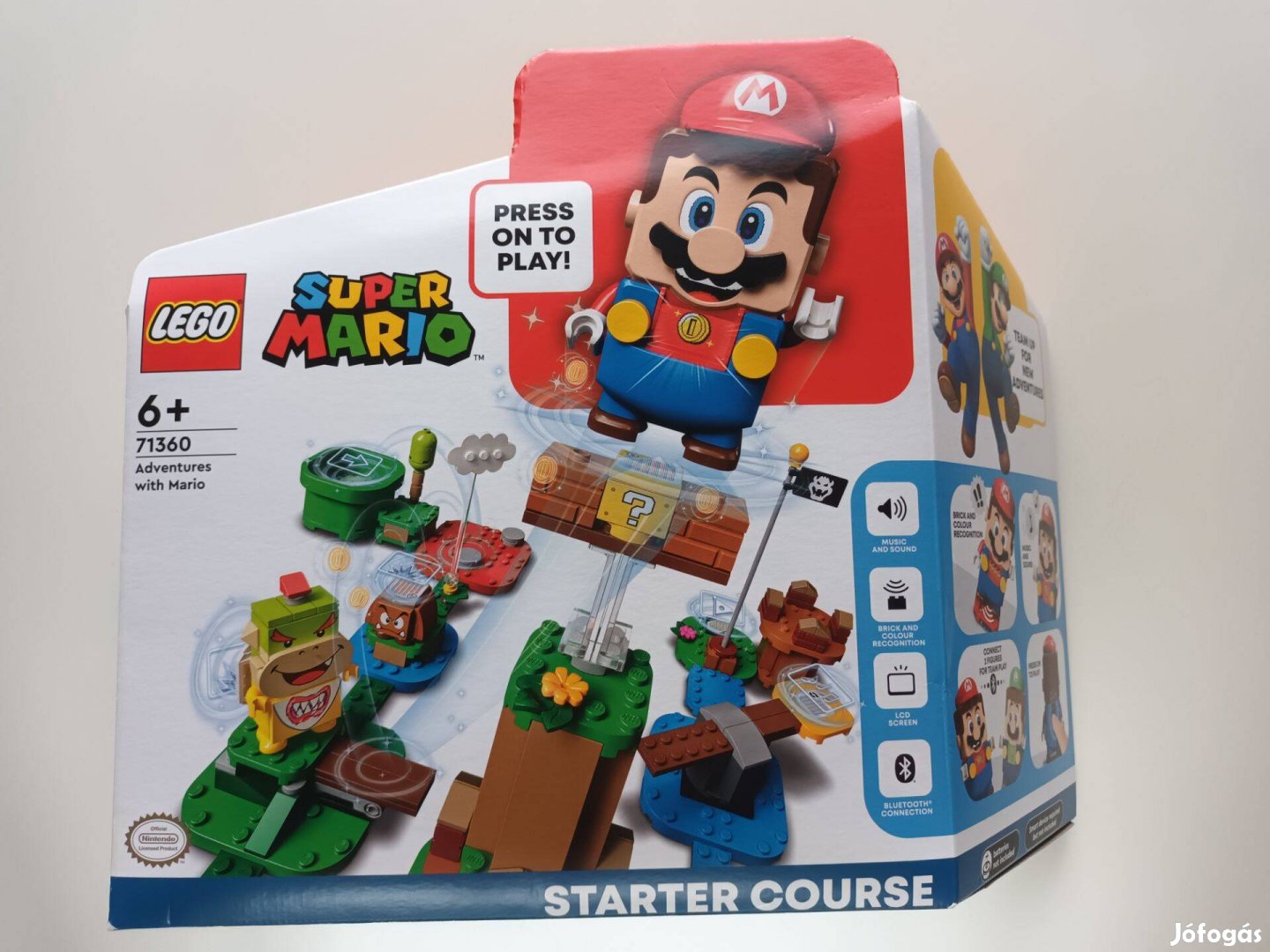 Lego Super Mario 71360 Mario kalandjai kezdőpálya bontatlan új