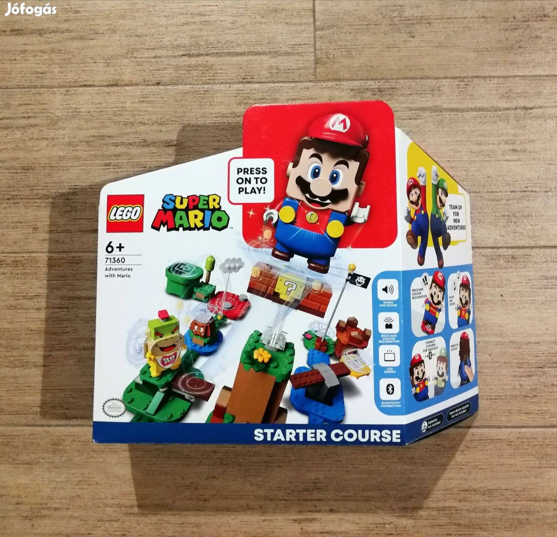 Lego Super Mario 71360 Mario kezdőpálya Ingyenes házhozszállítás!