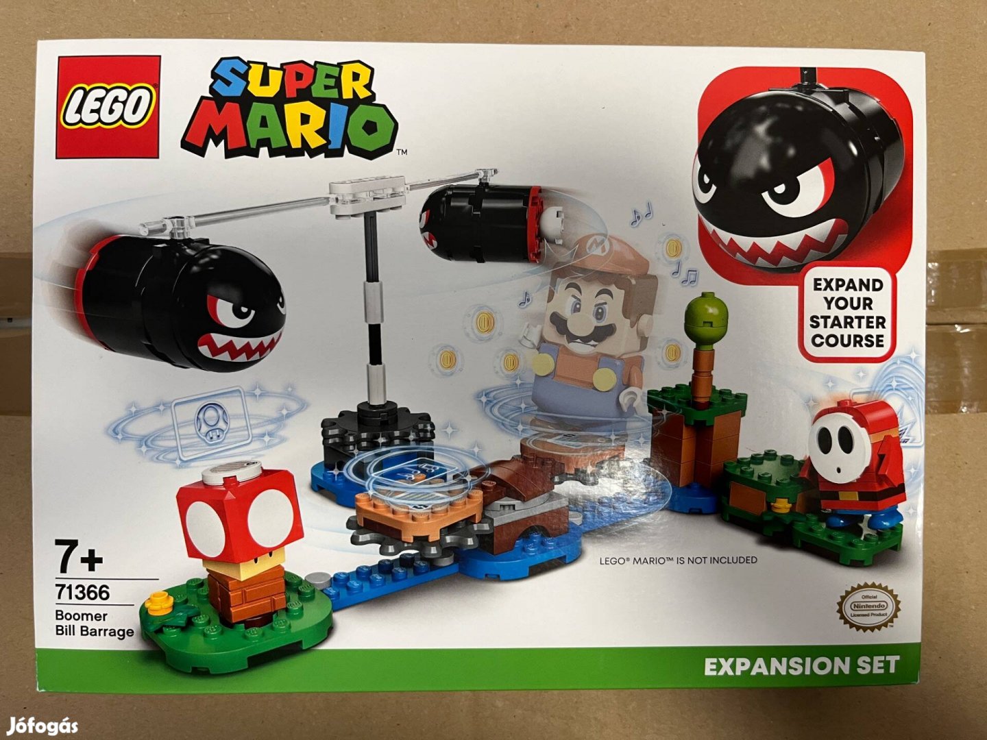 Lego Super Mario 71366 - Boomer Bill gát - kiegészítő szett