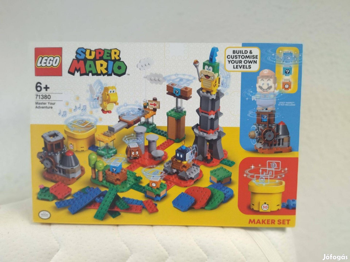 Lego Super Mario 71380 Kalandmester készítő új, bontatlan