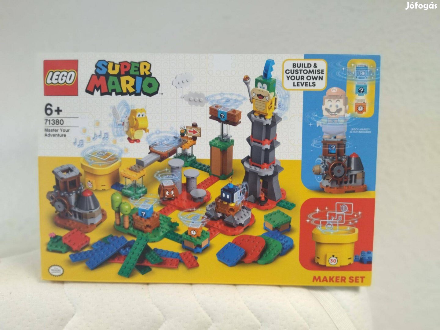 Lego Super Mario 71380 Kalandmester készítő új, bontatlan