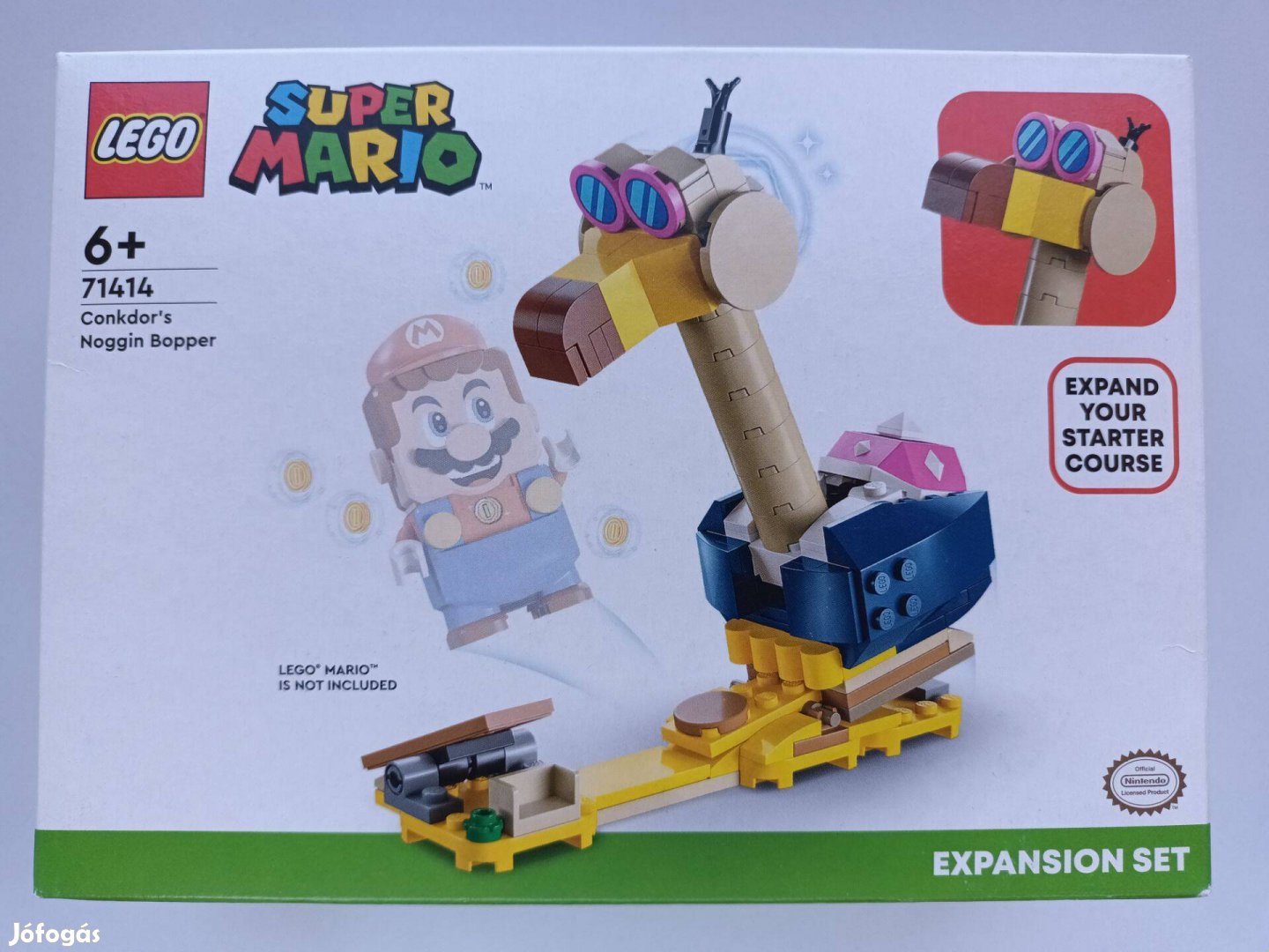 Lego Super Mario 71414 Conkdor Noggin Boppere kiegészítő új bontatlan