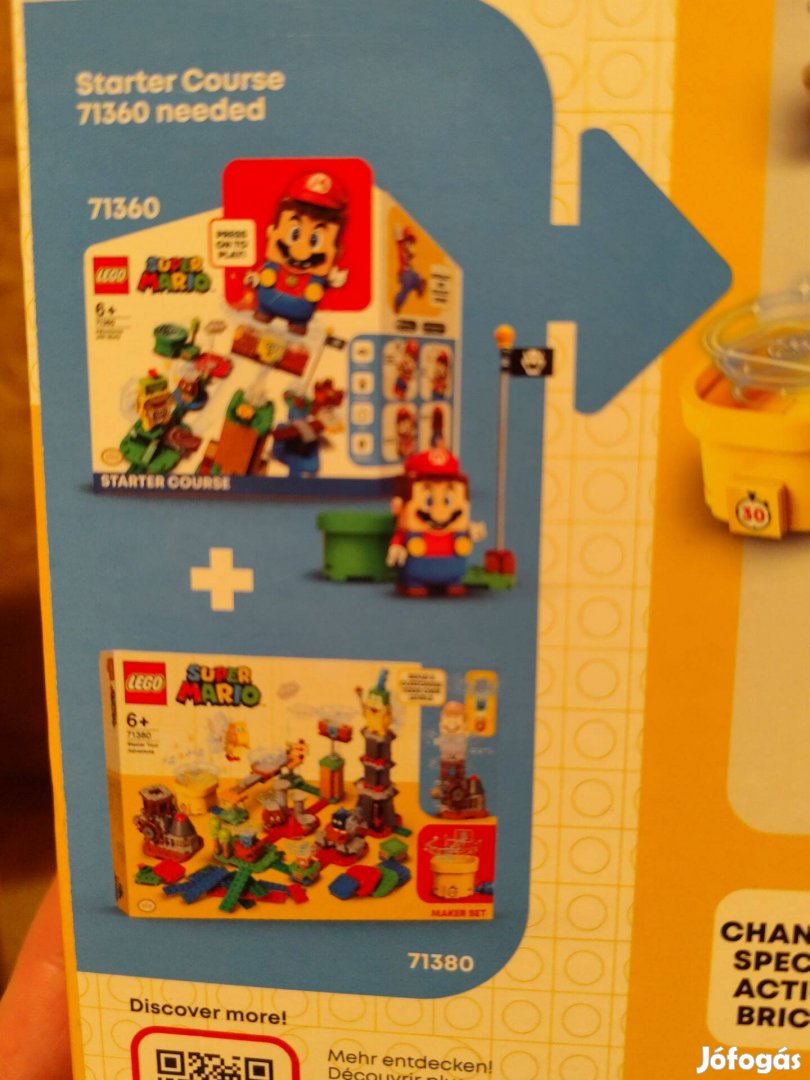 Lego Super Mario Kalandmester 71380 és Lego Super Mario 713603