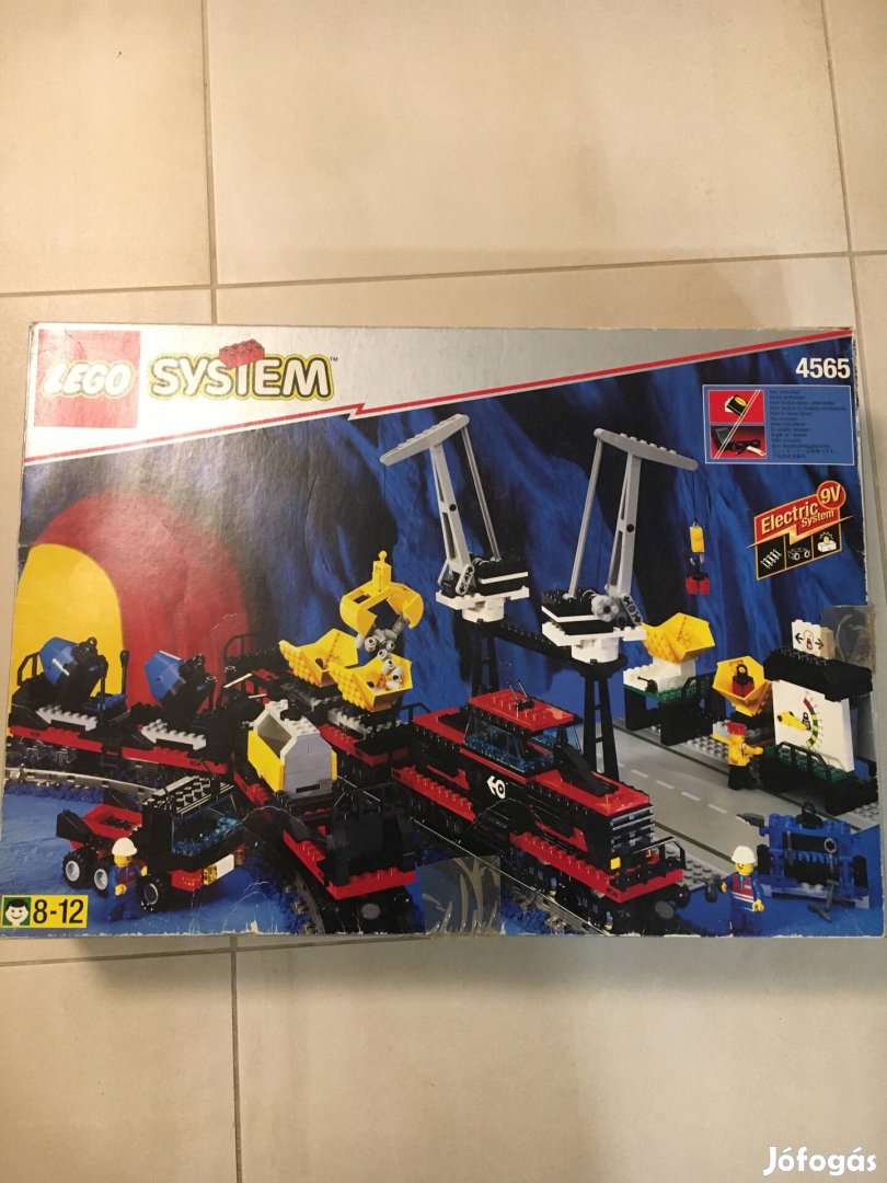 Lego System 4565 Freight and Crane Railway