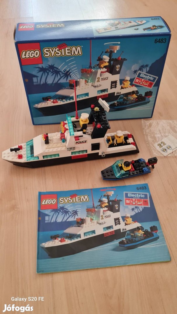 Lego Sytem 6483, elektromos rendőr hajó