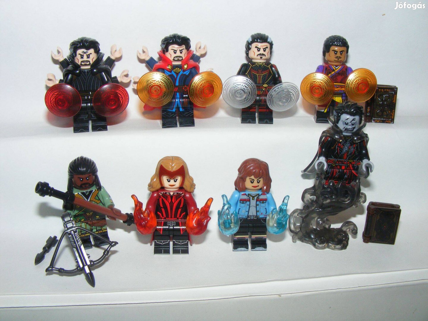 Lego Szuperhős figurák Dr Strange Wong az őrület Multiverzum