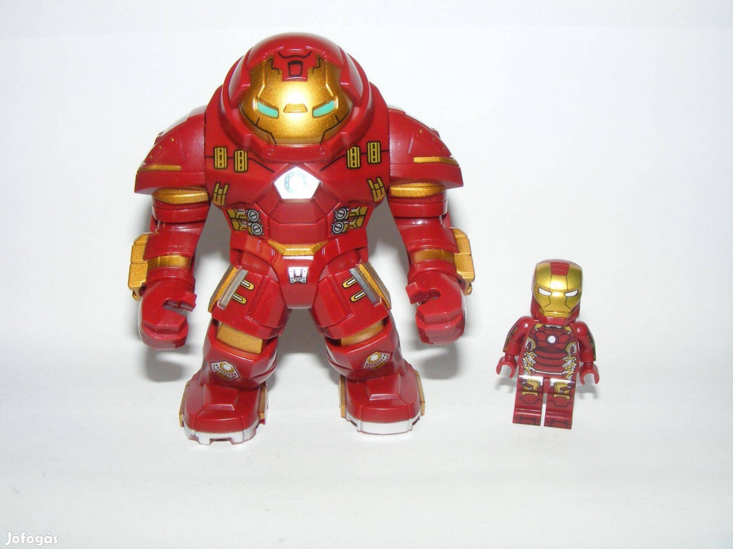 Lego Szuperhős figurák Vasember Nagy Hulkbuster Mech Iron