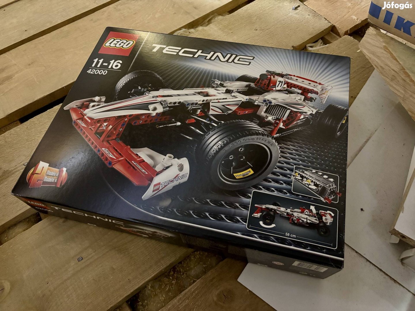 Lego Technic 42000 Grand Prix Versenyautó - Bontatlan