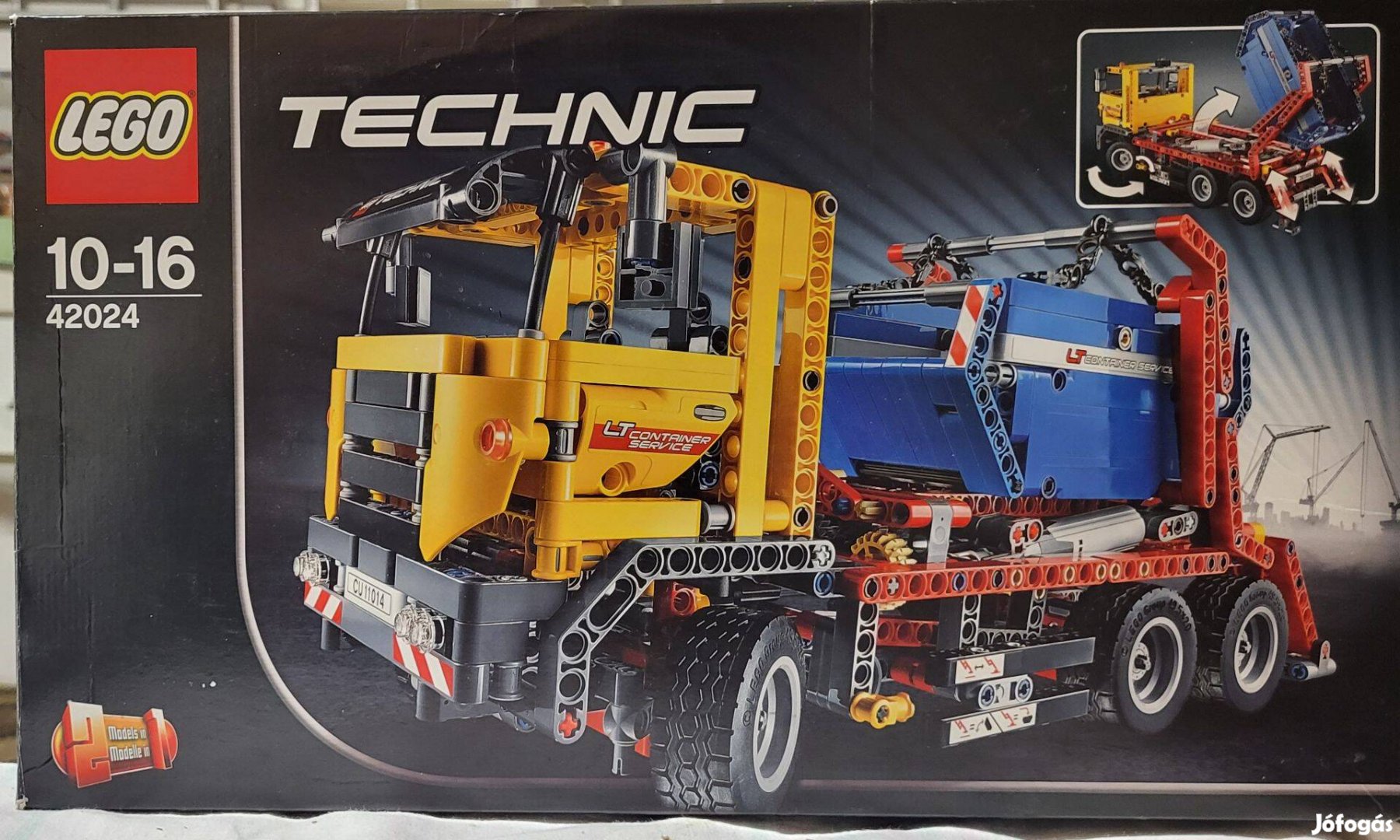 Lego Technic 42024 - Konténerszállító teherautó Power