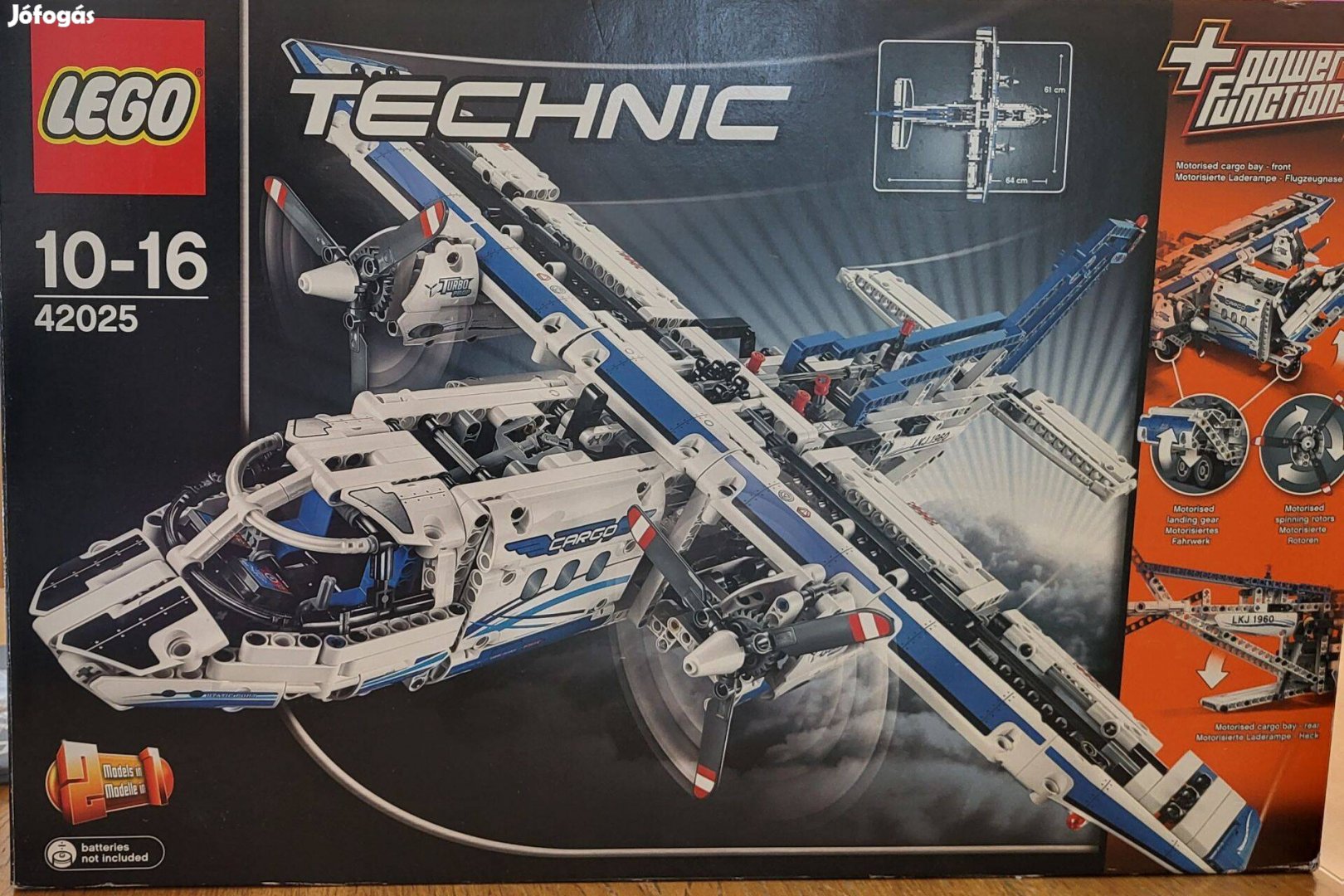 Lego Technic 42025 - Teherszállító repülőgép