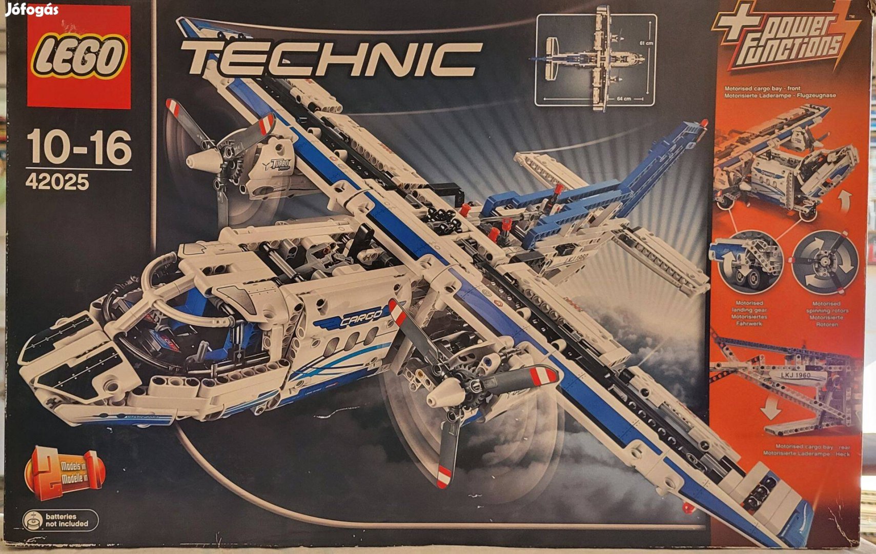 Lego Technic 42025 - Teherszállító repülőgép