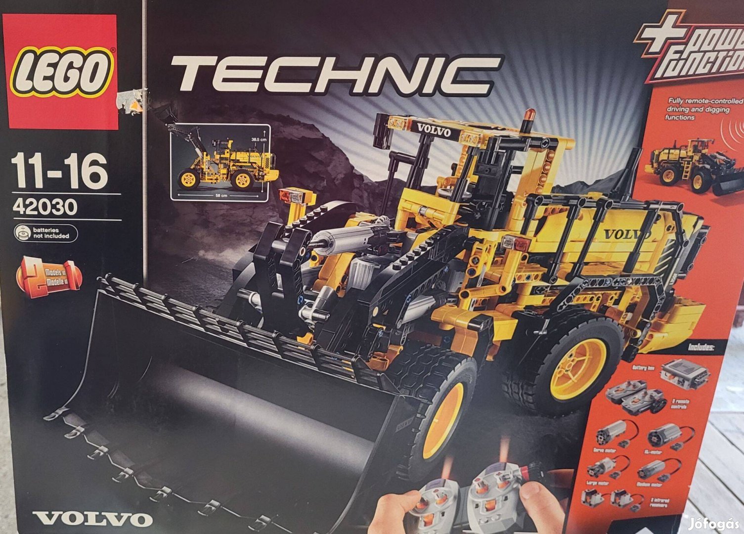 Lego Technic 42030 - Távirányítású Volvo L350F markológép