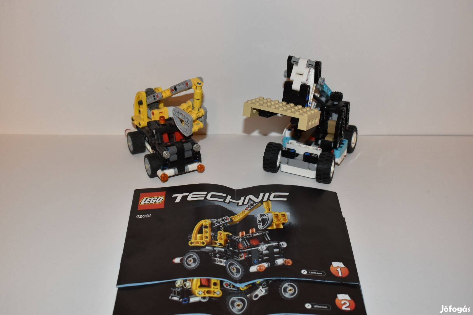 Lego Technic 42031 + 42133 (Cherry picker daru)