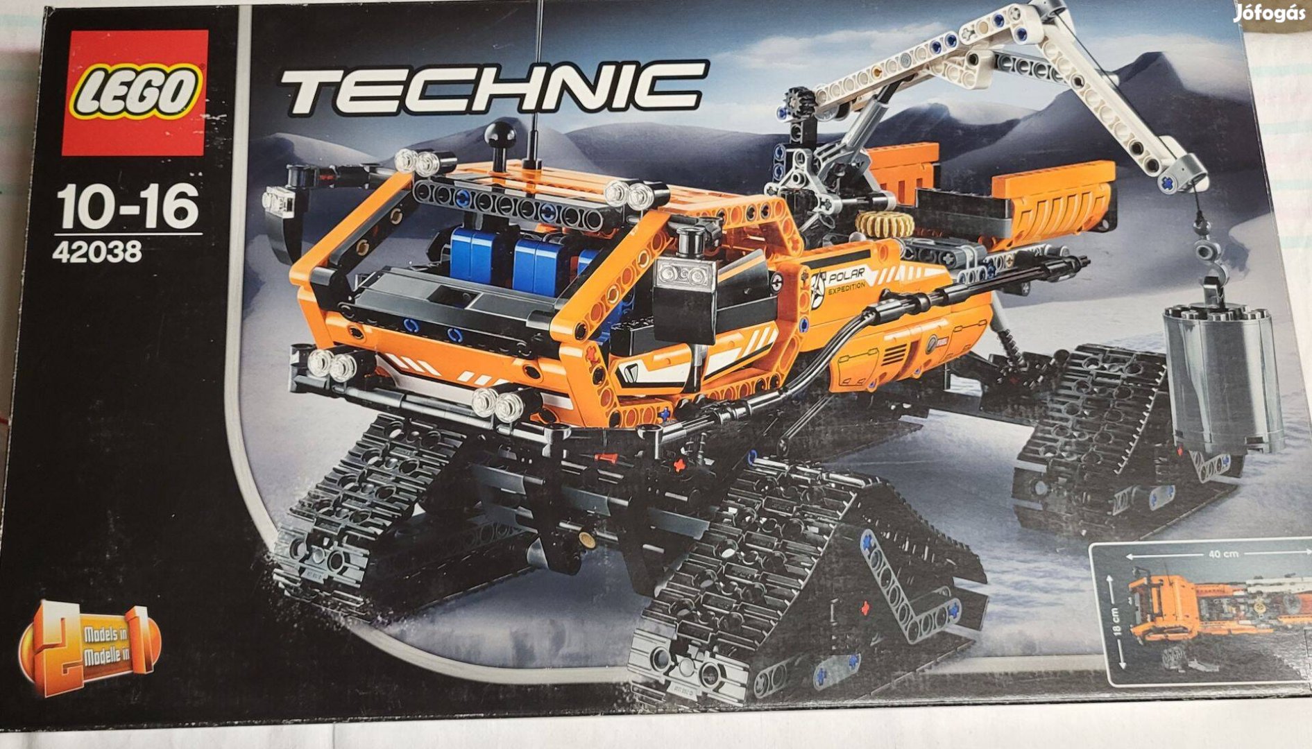 Lego Technic 42038 - Sarkvidéki szállítójármű Power funkcióval