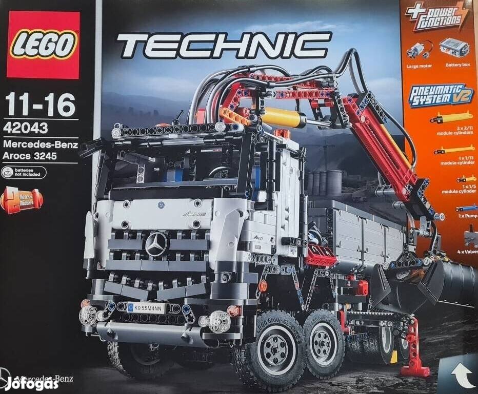 Lego Technic 42043, Mercedes kamion új 