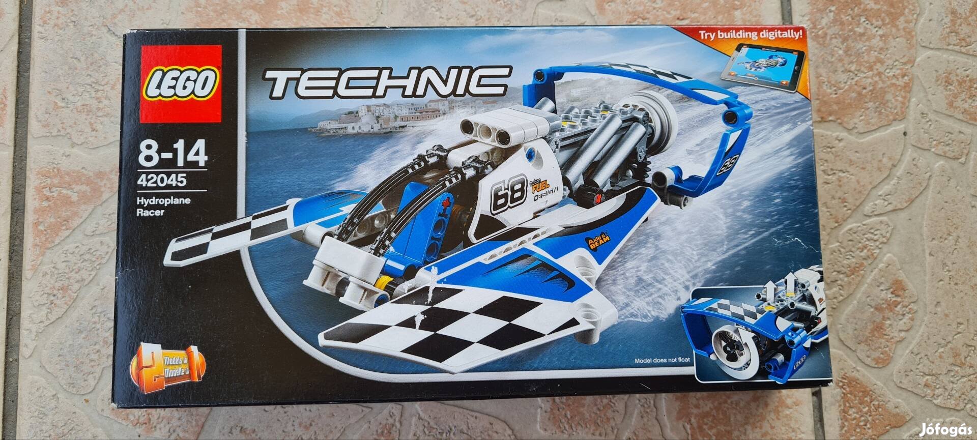 Lego Technic 42045, Hajó,  Hidroplán, új, bontatlan 