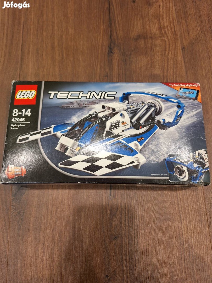 Lego Technic 42045- Verseny hidroplán, hiánytalan, ép