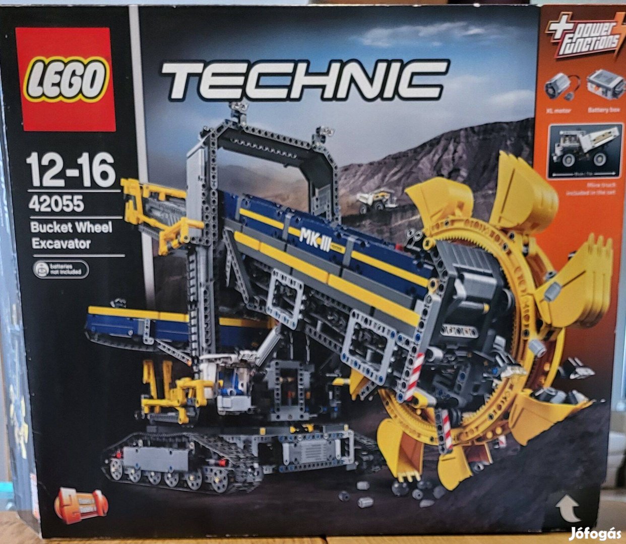 Lego Technic 42055 - Lapátkerekes kotrógép