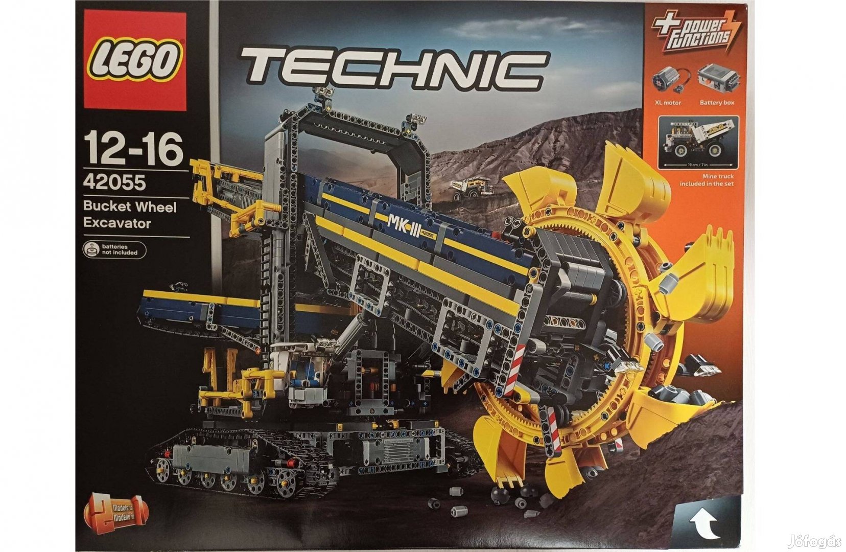 Lego Technic 42055 lapátkerekes kotró