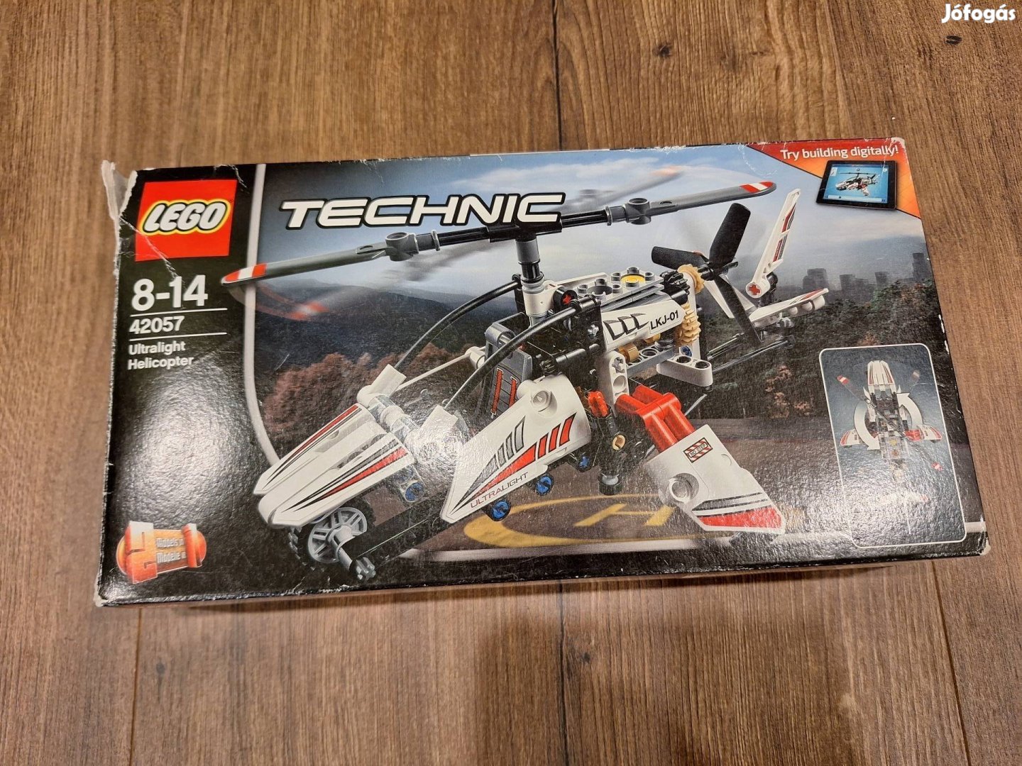Lego Technic 42057 Ultrakönnyű helikopter, hiánytalan, ép