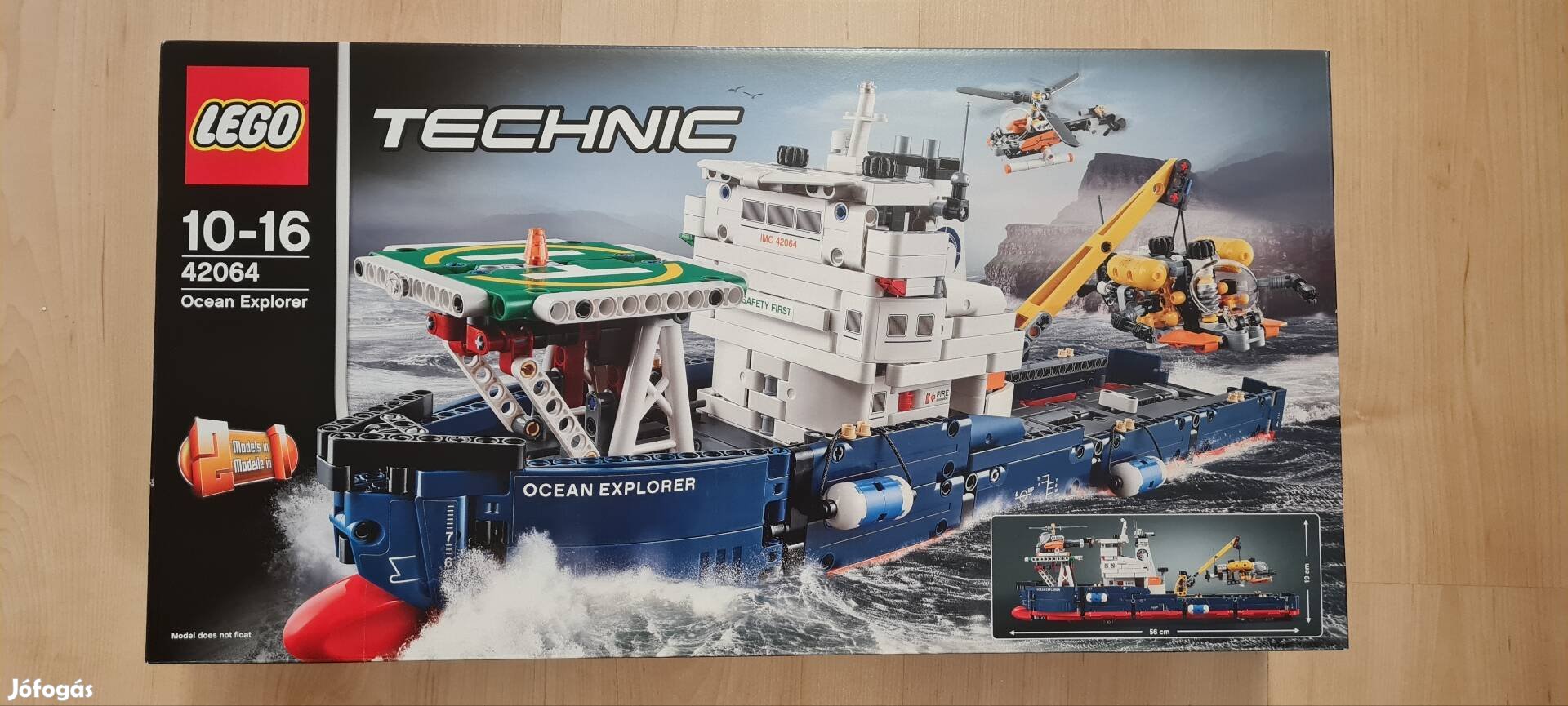 Lego Technic 42064, Ocean Explorer, Hajó,  Új, Bontatlan 