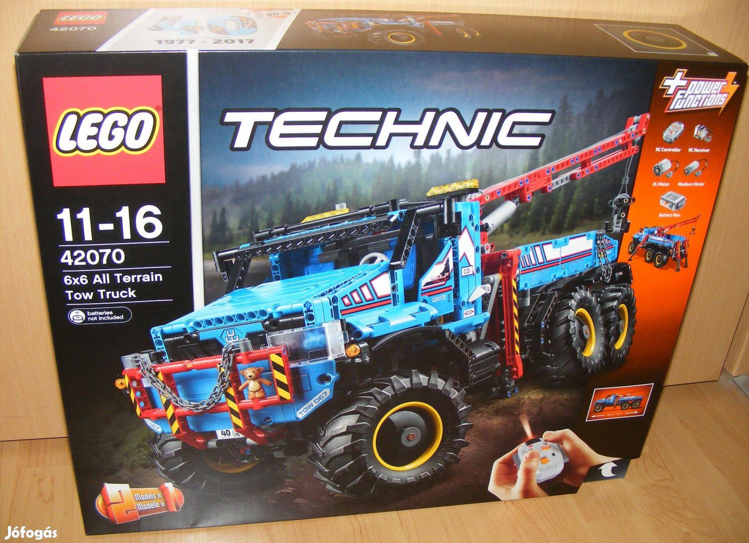 Lego Technic 42070 6x6 terepjáró vontató Új BP!