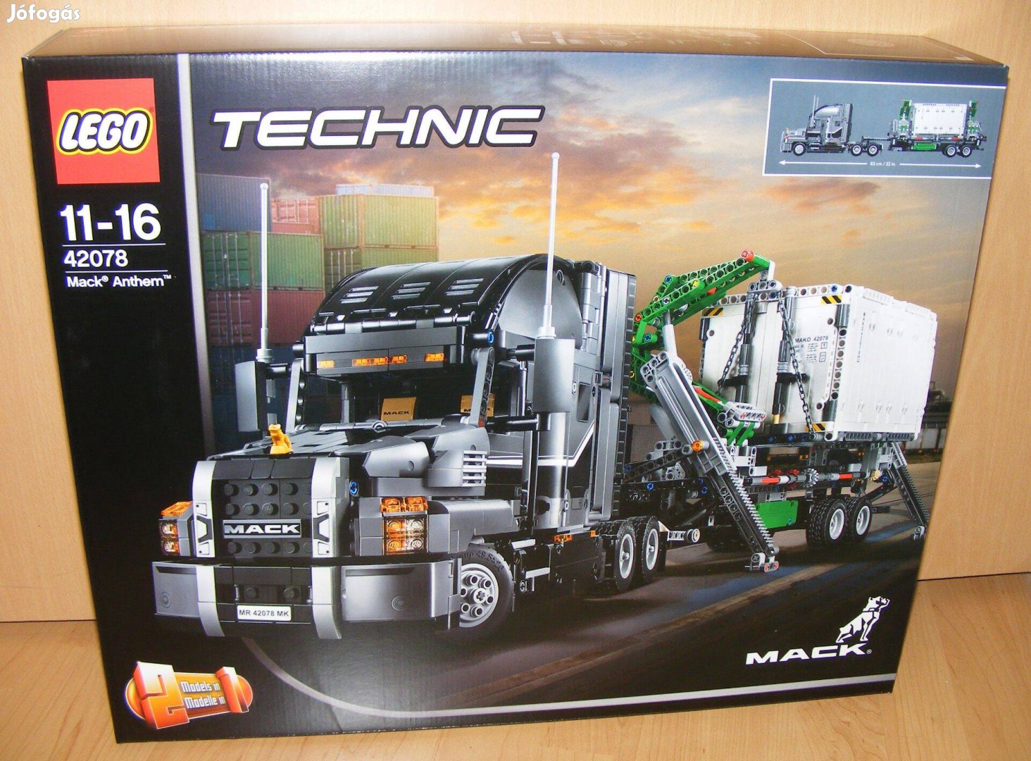 Lego Technic 42078 Mack Anthem kamion Új