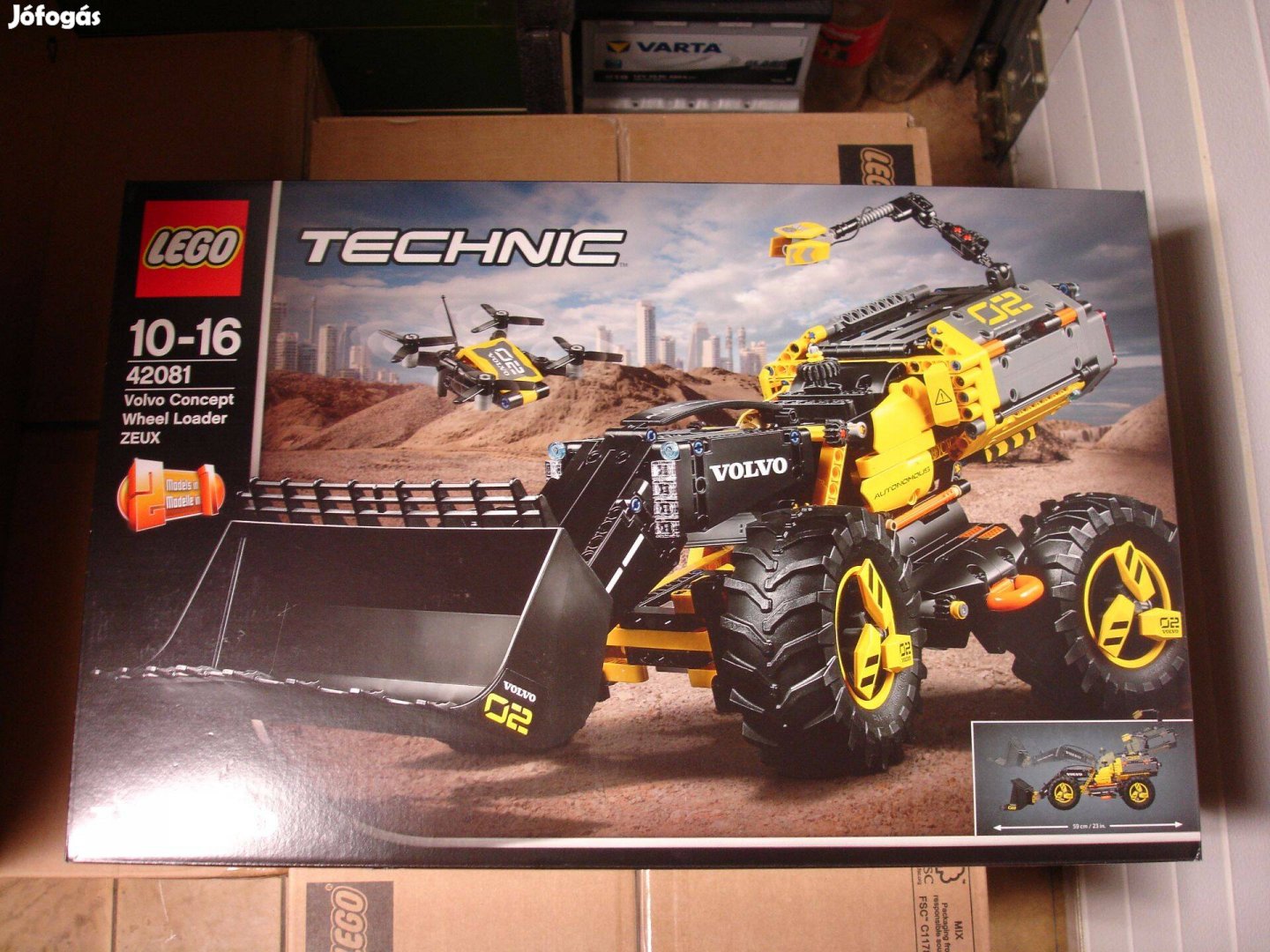 Lego Technic 42081 Volvo kerekes rakodógép Bontatlan