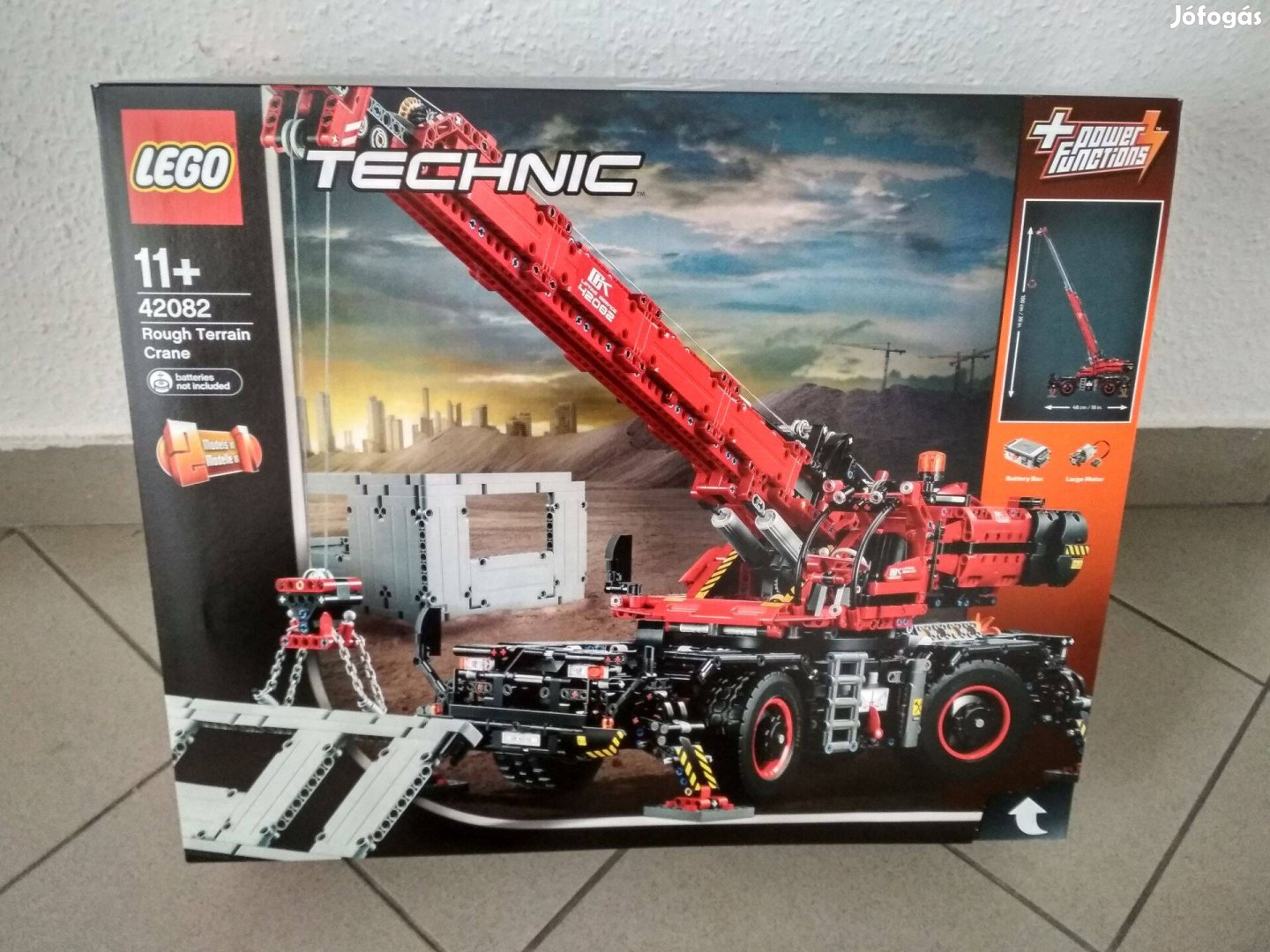 Lego Technic 42082 Daru egyenetlen terepen új, bontatlan