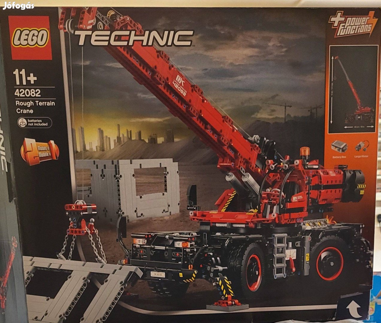 Lego Technic 42082 - Daru egyenetlen terepen