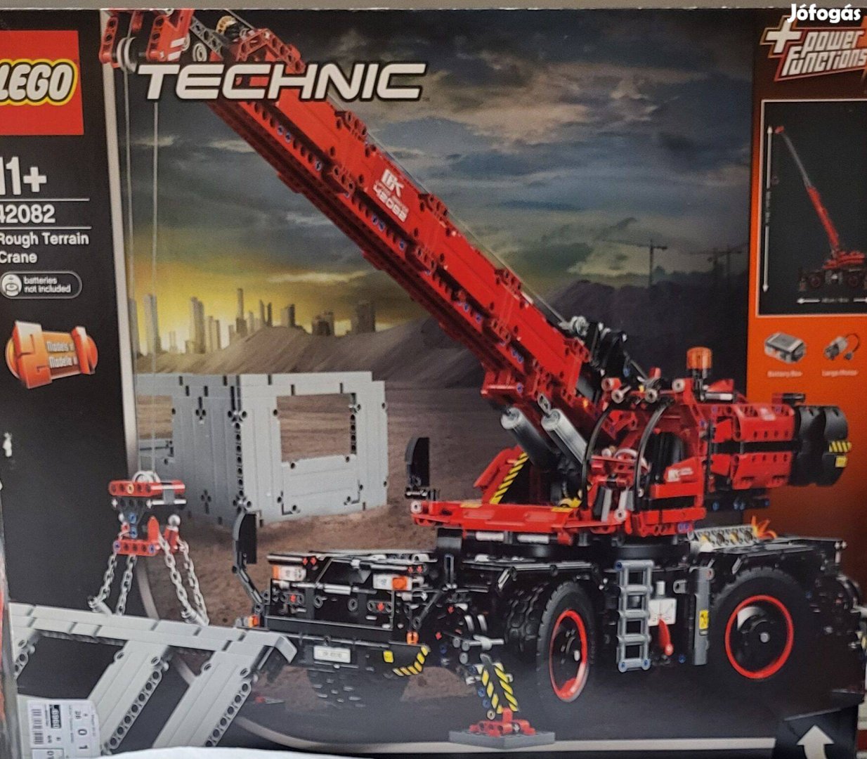 Lego Technic 42082 - Daru egyenetlen terepen