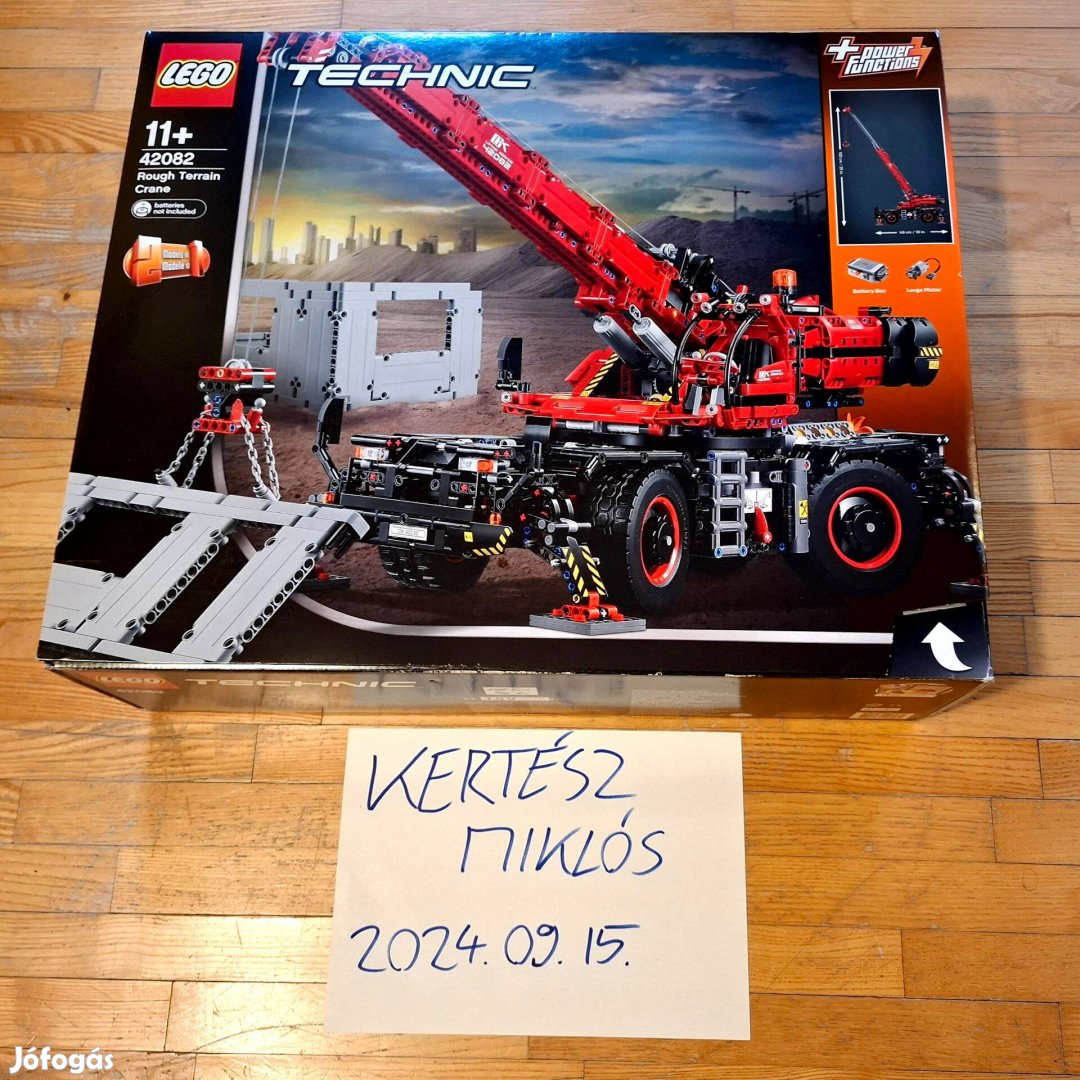 Lego Technic 42082 es Big Red (Piros daru)