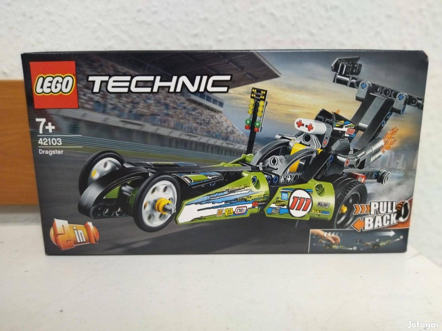 Lego Technic 42103 Dragster új, bontatlan