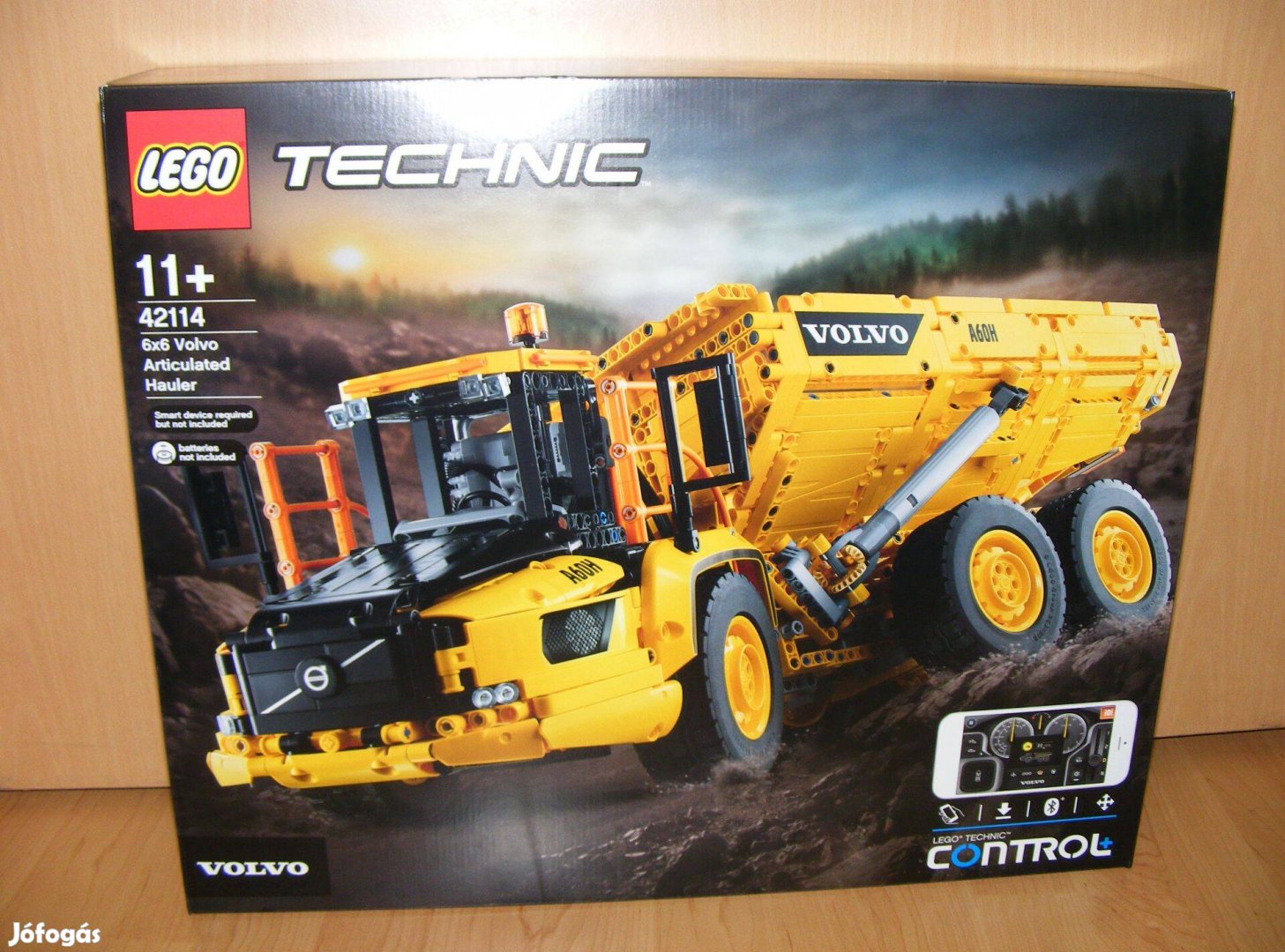 Lego Technic 42114 6x6-os Volvo csuklós szállítójármű Új BP!