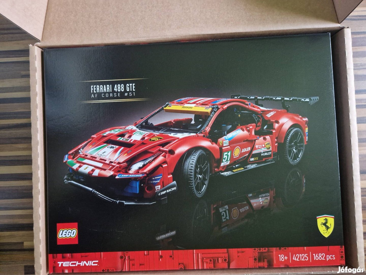 Lego Technic 42125 Ferrari 488 GTE AF corse