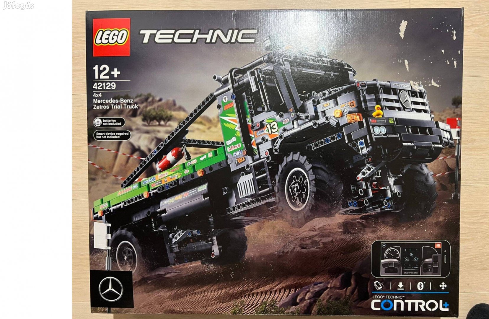 Lego Technic 42129 4x4 Mercedes-Benz Zetros Trial Truck Új Bontatlan