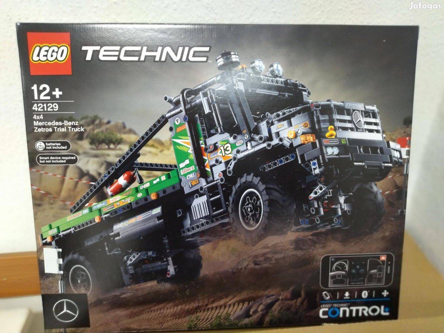 Lego Technic 42129 4x4 Mercedes-Benz Zetros verseny teherautó új